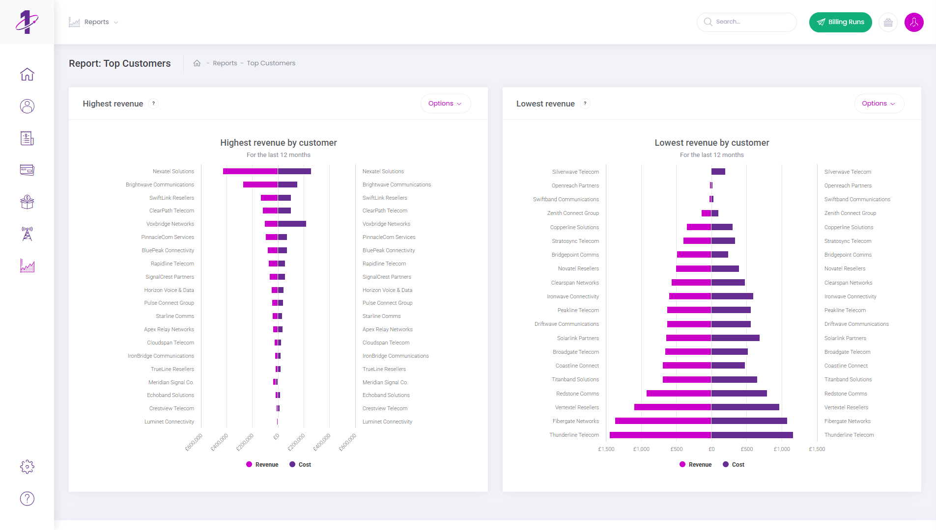 BillingBooth portal screenshot 2